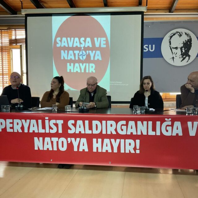 İlke Bereketli & Hakkı Özdal ile Söyleşi “Savaşa Karşı Ortak Ses: NATO’ya Hayır”