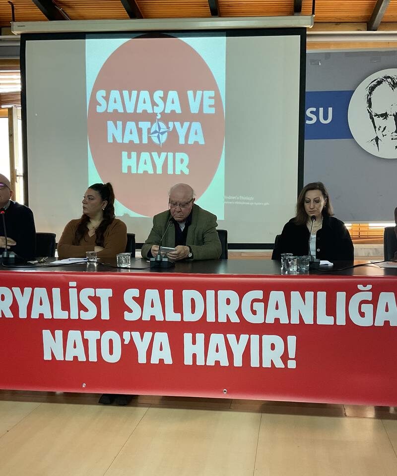 İlke Bereketli & Hakkı Özdal ile Söyleşi “Savaşa Karşı Ortak Ses: NATO’ya Hayır”